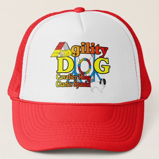 Cavalier_King_Charles_Spaniel_Agility Trucker Pet (Voorkant)
