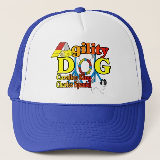 Cavalier_King_Charles_Spaniel_Agility Trucker Pet (Voorkant)