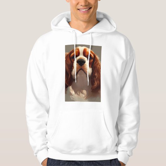Cavalier King Charles Spaniel AI5 Hoodie (Voorkant)