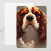 Cavalier King Charles Spaniel AI5 Kaart (Voorkant / Achterkant)