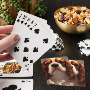 Cavalier King Charles Spaniel AI5 Pokerkaarten
