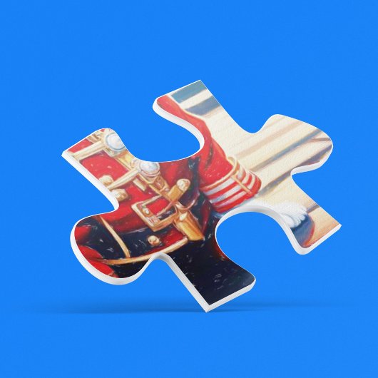 Cavalier King Charles Spaniel als een beefeater Legpuzzel