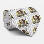Cavalier King Charles Spaniel Art Gifts Stropdas (Opgerold)