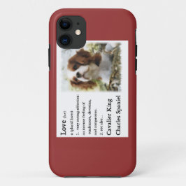 Cavalier King Charles Spaniel Art Love Case-Mate iPhone Case