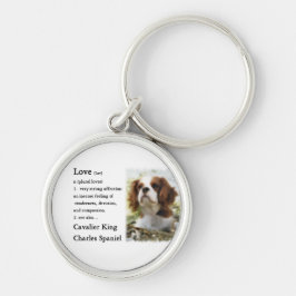 Cavalier King Charles Spaniel Art Love Sleutelhanger