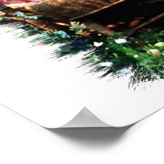 Cavalier King Charles Spaniel Art Poster (Hoek)