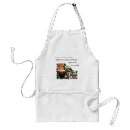 Cavalier King Charles Spaniel Art Standaard Schort (Voorkant)