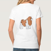 Cavalier King Charles Spaniel Art T-shirt (Achterkant)