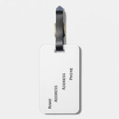 Cavalier King Charles Spaniel Bagagelabel (Achterkant verticaal)