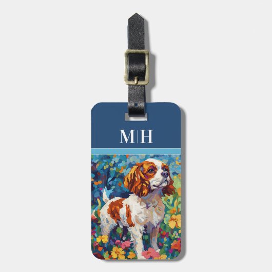 Cavalier King Charles Spaniel Bagagelabels (Voorkant verticaal)
