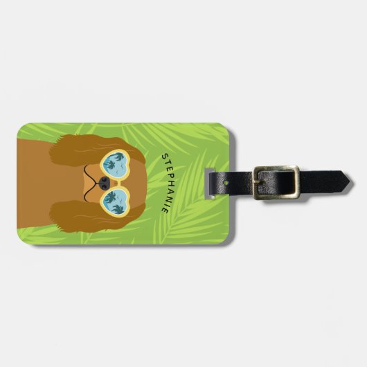 Cavalier King Charles Spaniel Bagagelabels (Voorkant horizontaal)