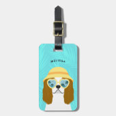 Cavalier King Charles Spaniel Bagagelabels (Voorkant verticaal)