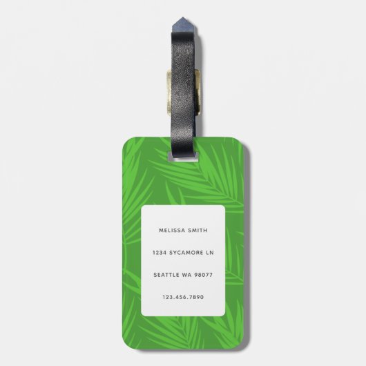 Cavalier King Charles Spaniel Bagagelabels (Achterkant verticaal)