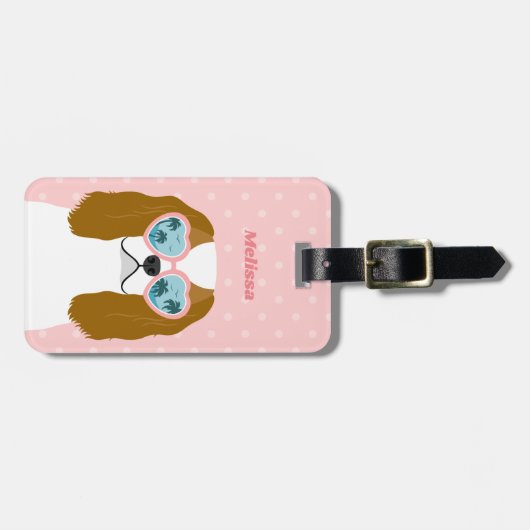 Cavalier King Charles Spaniel Bagagelabels (Voorkant horizontaal)