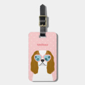 Cavalier King Charles Spaniel Bagagelabels (Voorkant verticaal)