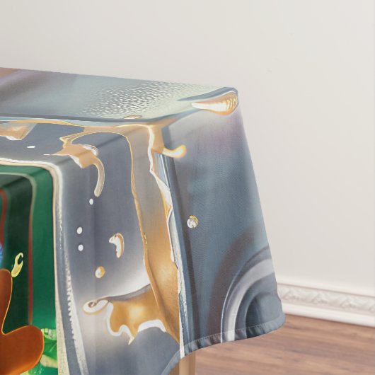 Cavalier King Charles Spaniel Bakken Kerstmis Tafelkleed (Voorbeeld)