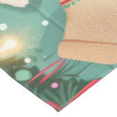 Cavalier King Charles Spaniel Bakken Kerstmis Tafelkleed (Gekanteld)