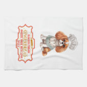 Cavalier King Charles Spaniel bakken peperkoek Theedoek (Horizontaal)