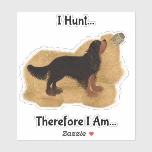 Cavalier King Charles Spaniel Barn Hunt Sticker (Vel)