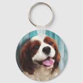 Cavalier King Charles Spaniel - Baxter Sleutelhanger (Voorkant)