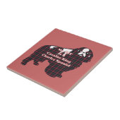 Cavalier King Charles Spaniel BFF Tegeltje (Zijkant)