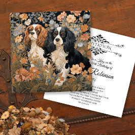 Cavalier King Charles Spaniel Birthday Bedankkaart