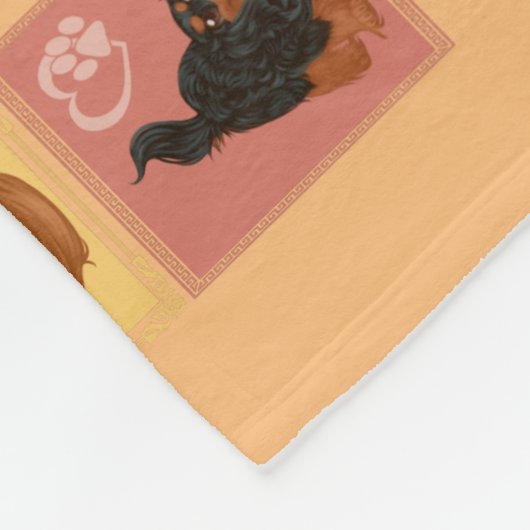 Cavalier King Charles Spaniel Blanket Fleece Deken (Hoek)