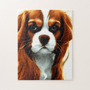 Cavalier King Charles Spaniel Blenheim Anime Legpuzzel