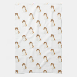 Cavalier King Charles Spaniel (Blenheim) Theedoek