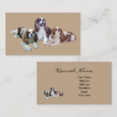 Cavalier King Charles Spaniel Breede Visitekaartje (Voorkant / Achterkant)