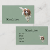 Cavalier King Charles Spaniel Breeder Business Car Visitekaartje (Voorkant / Achterkant)