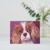 Cavalier King Charles Spaniel Briefkaart (Staand voorkant)