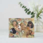 Cavalier King Charles Spaniel Briefkaart (Staand voorkant)