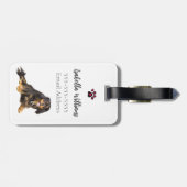 Cavalier King Charles Spaniel Broer & Zus  Bagagelabel (Achterkant horizontaal)