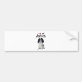 Cavalier King Charles Spaniel Bumpersticker (Voorkant)