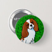 Cavalier King Charles Spaniel Button (Voorkant /achterkant)