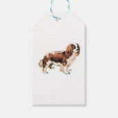 Cavalier King Charles Spaniel Cadeaulabel (Voorkant)