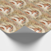 Cavalier King Charles Spaniel Cadeaupapier (Hoek)