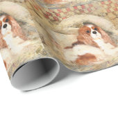 Cavalier King Charles Spaniel Cadeaupapier (Rol Hoek)