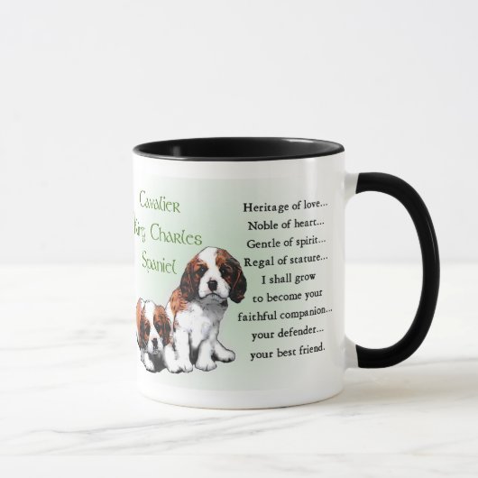 Cavalier King Charles Spaniel Cadeaus Mokken (Rechts)