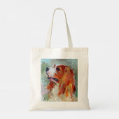 Cavalier King Charles Spaniel Canvas tas (Achterkant)