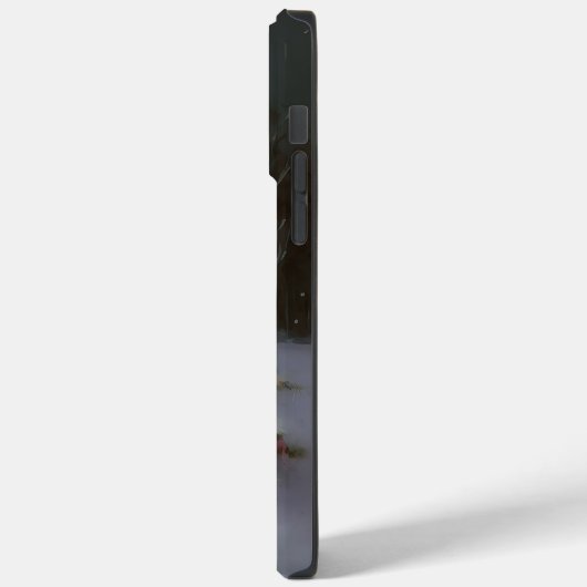 Cavalier King Charles Spaniel Caravan Kerstmis Case-Mate iPhone Case (Achterkant / Links)