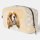 Cavalier King Charles Spaniel Cav Honden Kunst Sch Toilettasje (Rechterhoek)