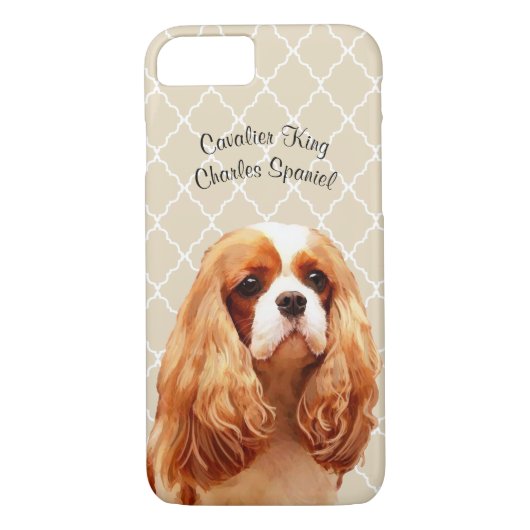 Cavalier King Charles Spaniel Cell Phone Case (Achterkant)