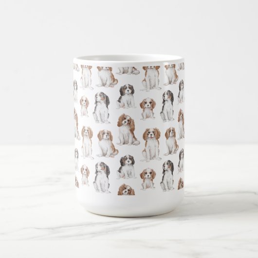 Cavalier King Charles Spaniel Ceramic Mok (Center)