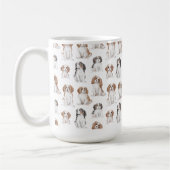 Cavalier King Charles Spaniel Ceramic Mok (Links)