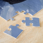 Cavalier King Charles Spaniel Christmas Red Truck Legpuzzel (Zijkant)