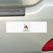 Cavalier King Charles Spaniel CKC Bumpersticker (Op auto)
