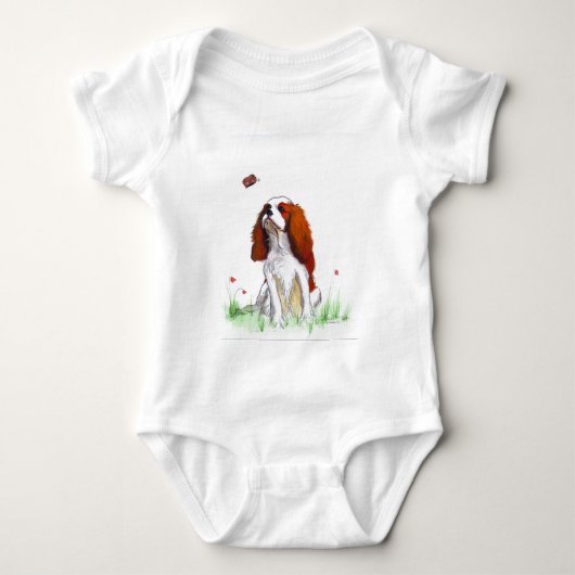 Cavalier King Charles Spaniel CKC Romper (Voorkant)