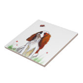 Cavalier King Charles Spaniel CKC Tegeltje (Zijkant)